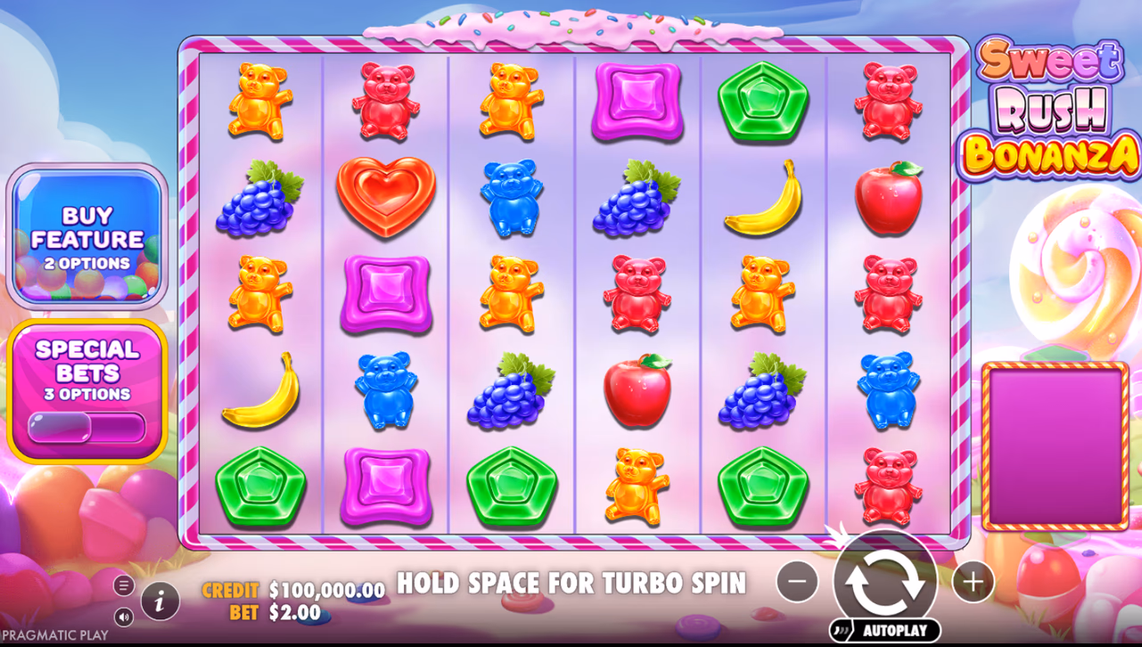 Sweet Rush Bonanza artwork