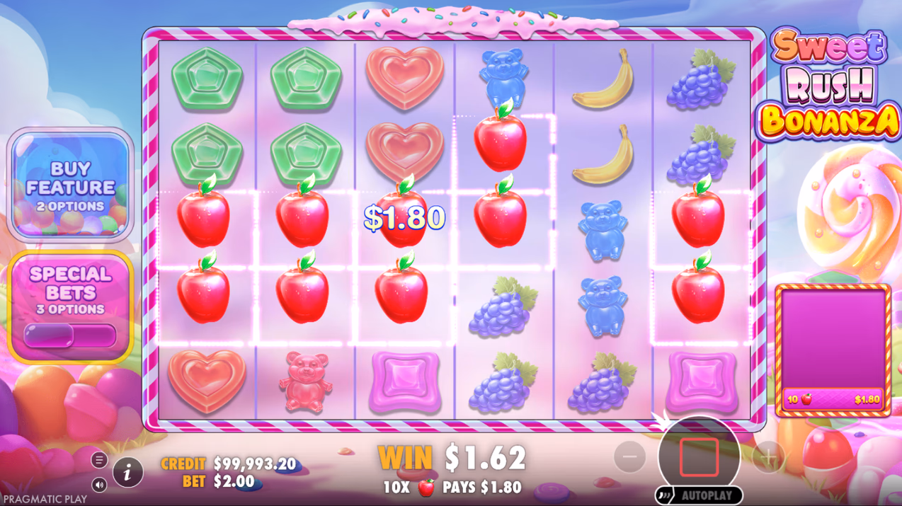 Sweet Rush Bonanza artwork